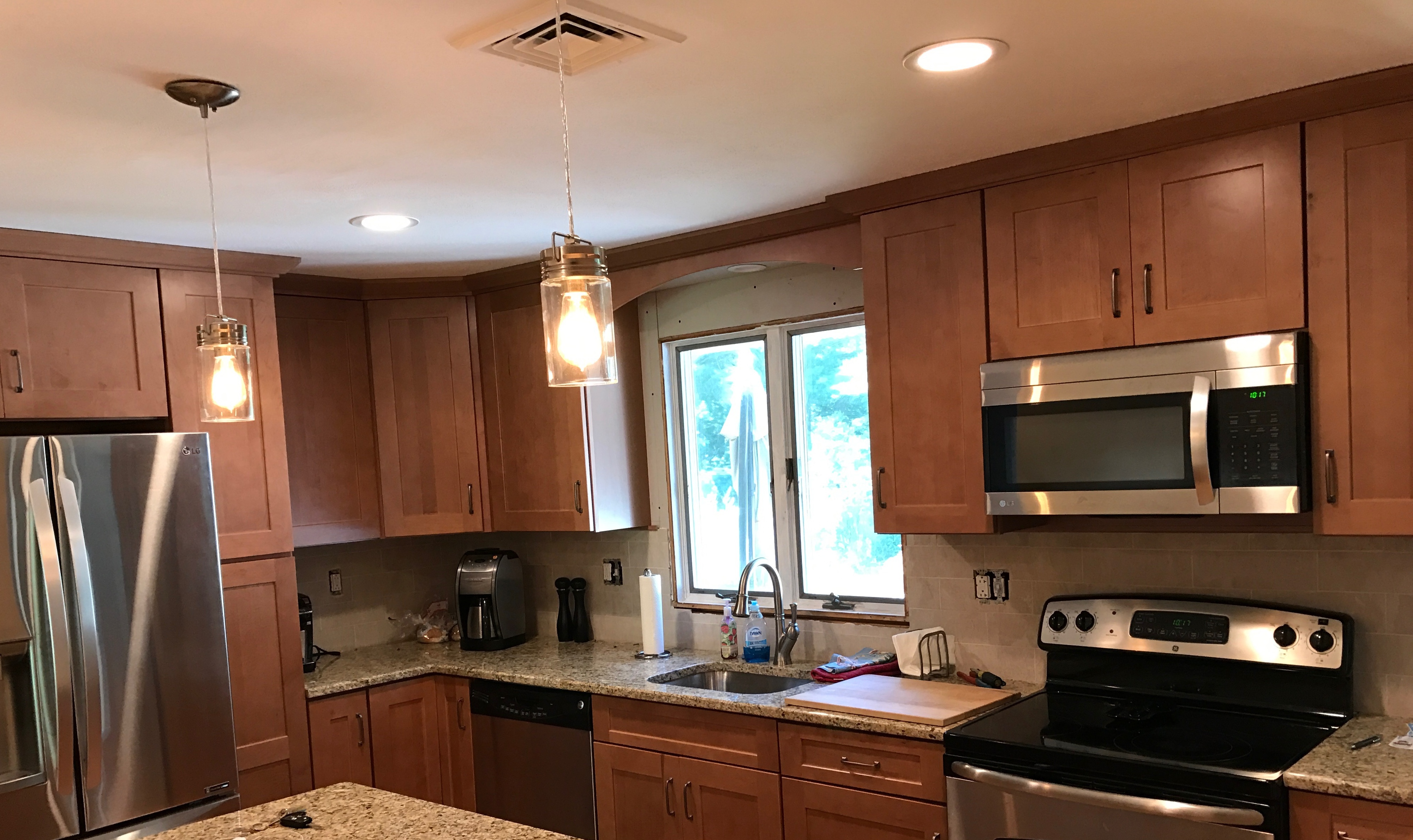 Kitchen electrical upgrade