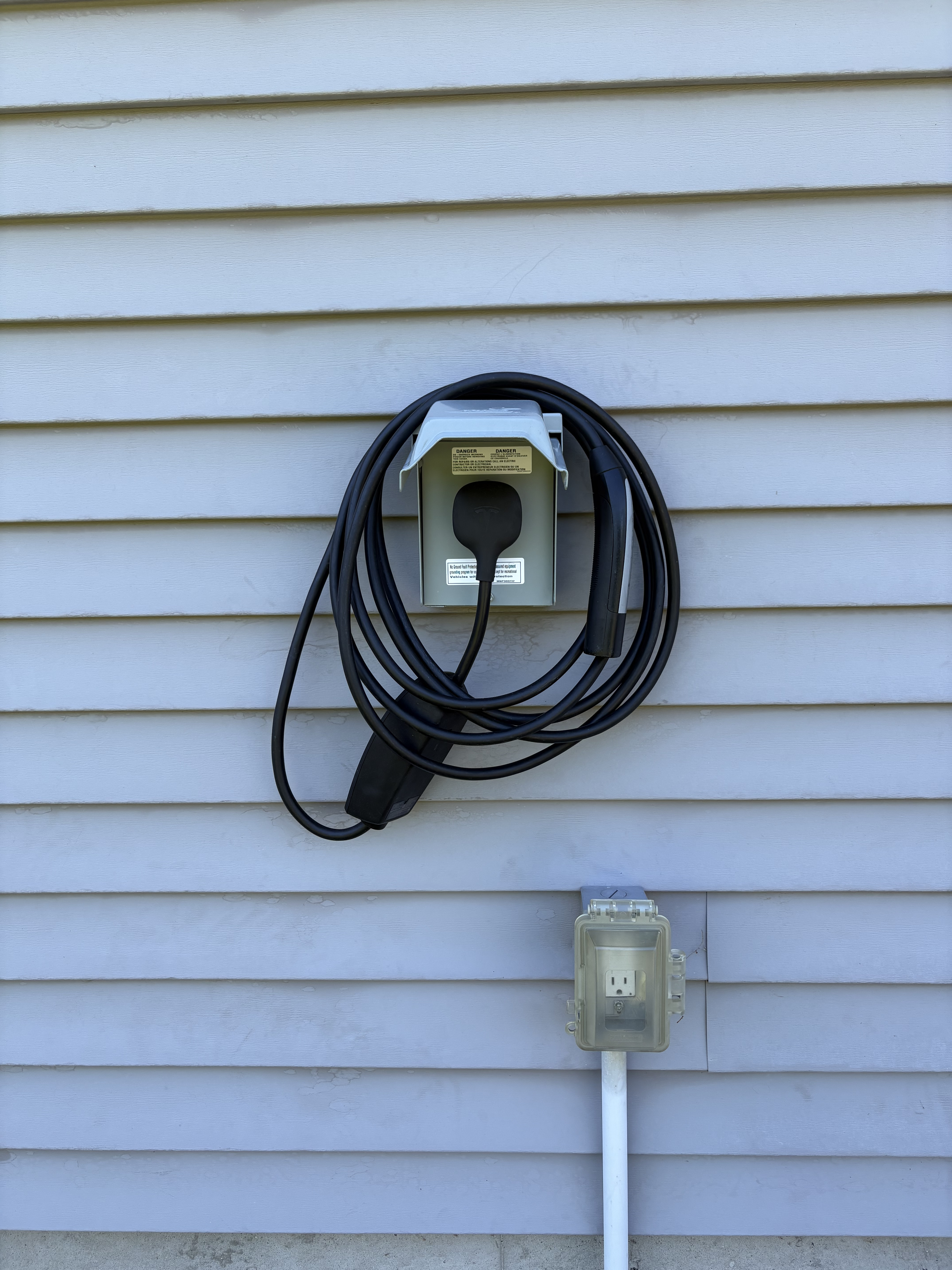 EV charger installation